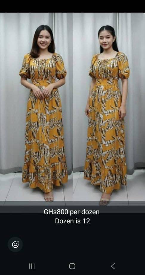 Ladies straight dress