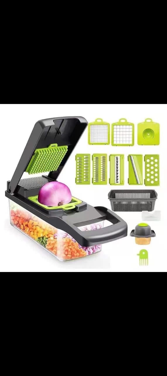 Kitchen Essentials A6-17 Deluxe Veggie Slicer & Chopper Set