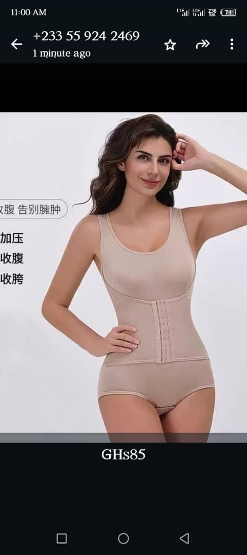 Everything in one Tummy Control Body Shaper Jumpsuit