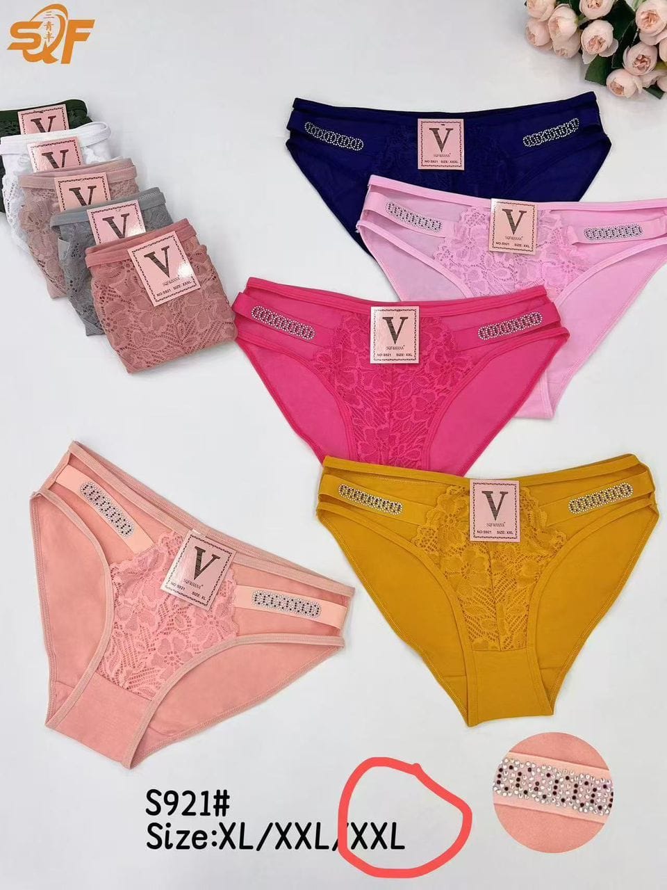 Ladies 12in1 panties #921