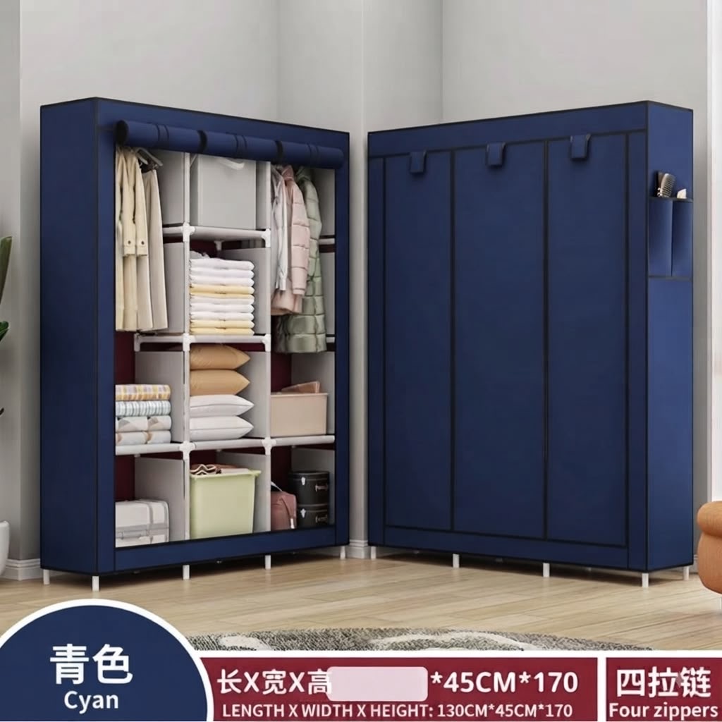 3-in-1 portable wardrobes