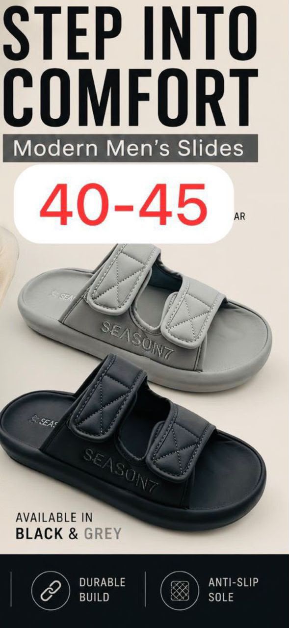 Men's fashion slipper