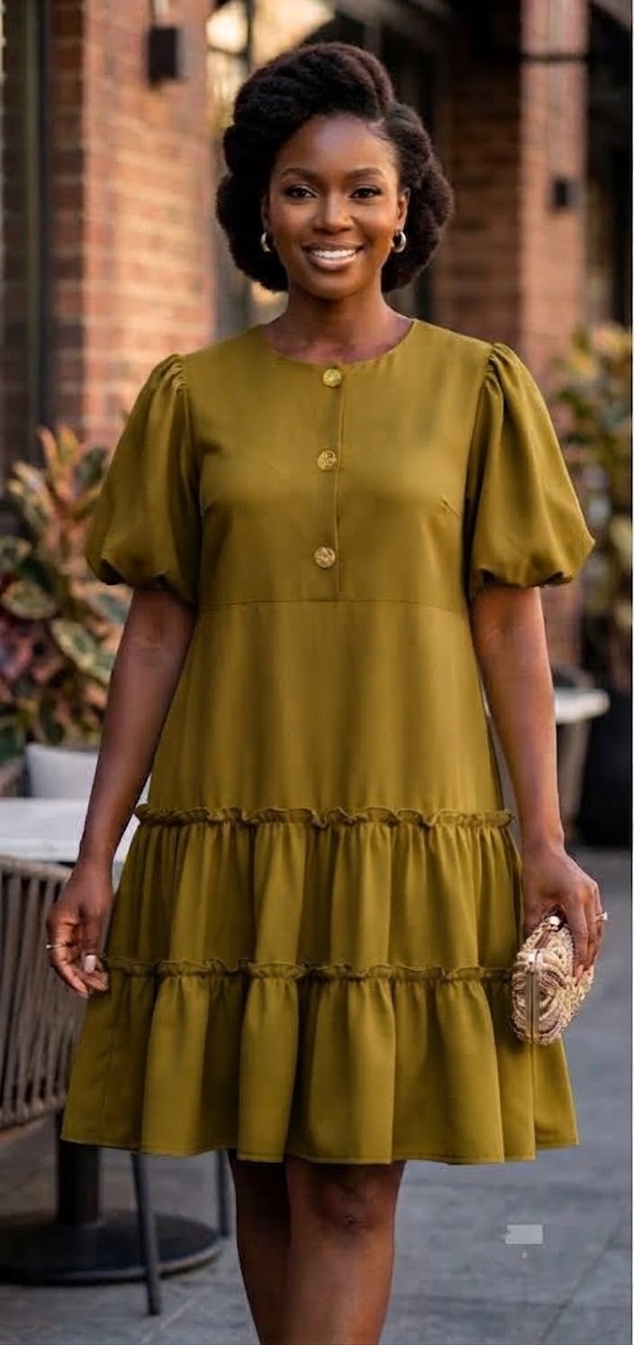 Ladies straight dresses #590