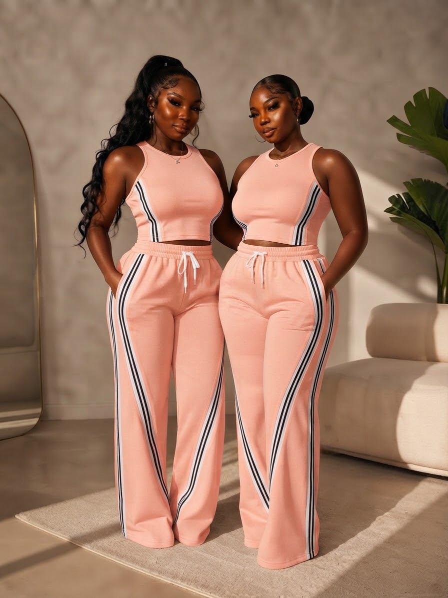 Ladies 2 pieces elegant dresses