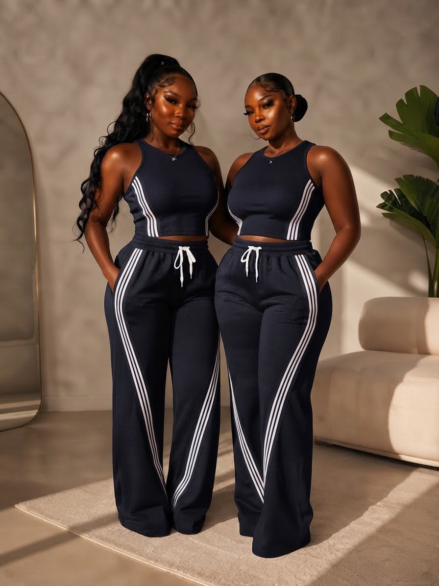 Ladies 2 pieces elegant dresses