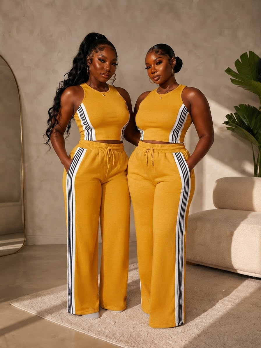 Ladies 2 pieces elegant dresses