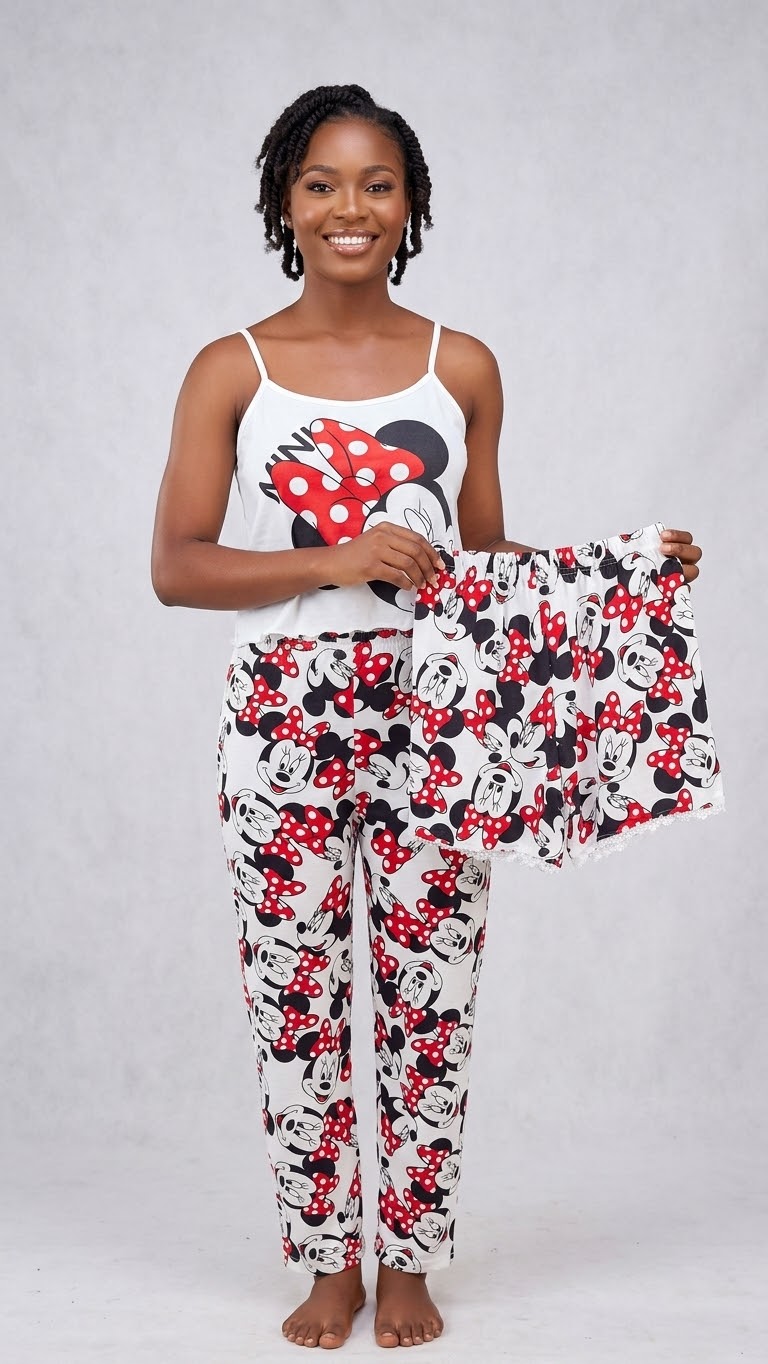 Polka Dot Sweetheart 3-Piece Sleep &