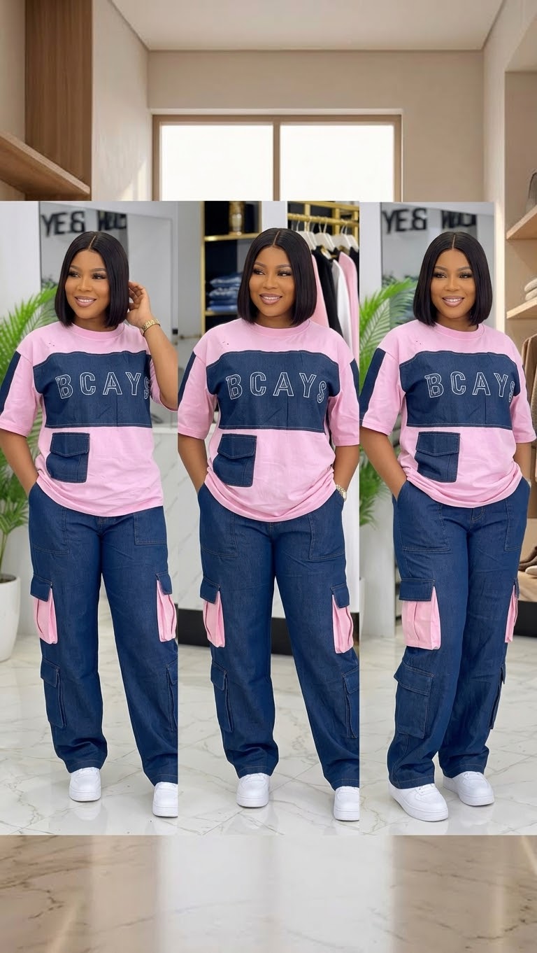 Ladies 2-piece cargo set