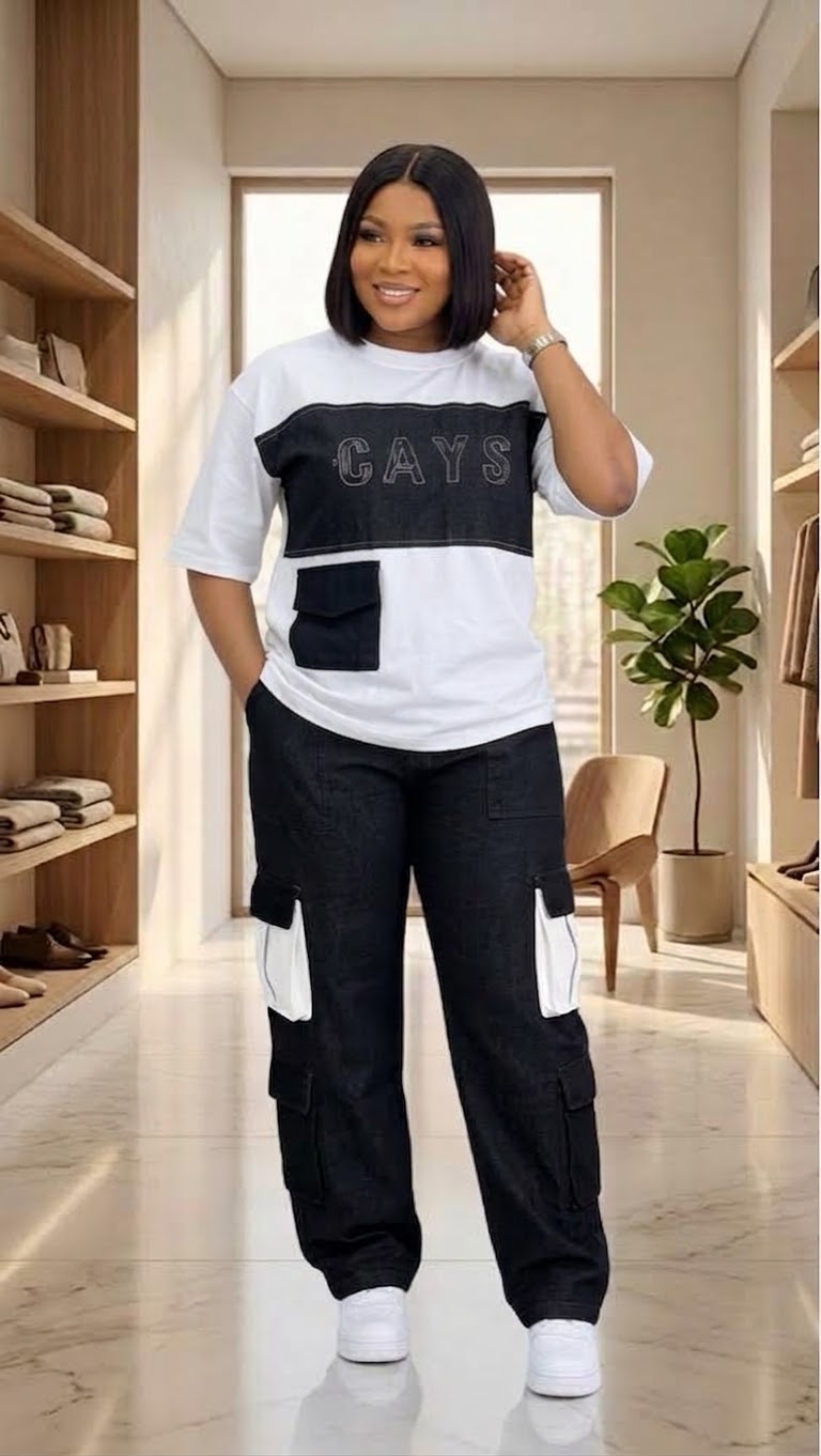 Ladies 2-piece cargo set
