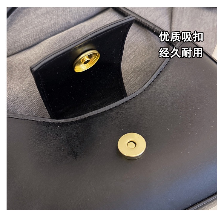 2025 Early Spring New Style Texturous Women's Bag Retro Bow Handbag Simple Knot Shoulder Bag Shoulder Bag Underarm Bag