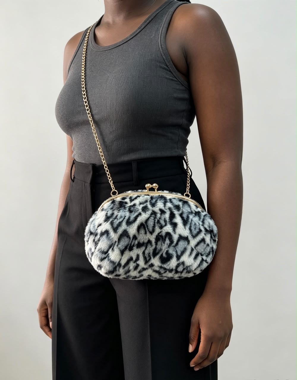 Fluffy Shoulder Bag